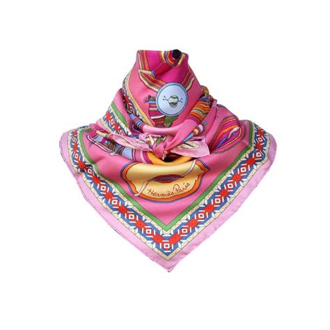 foulard rose hermes|hermes silk scarf.